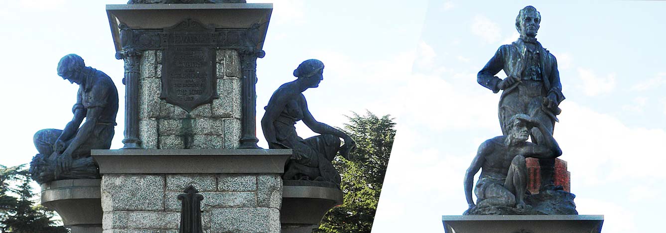 مجسمه جورج اونس باتورست