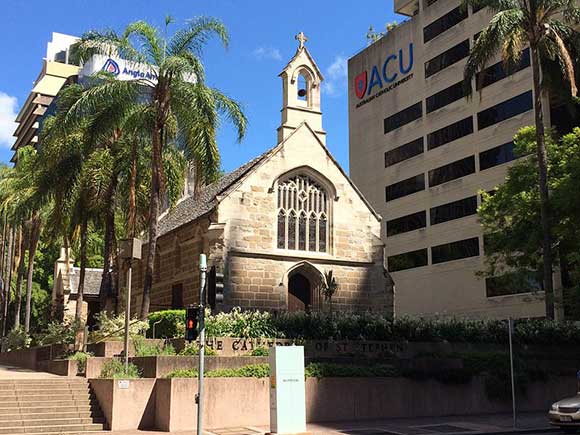 ساخت کلیسای سنت استفان استرالیا