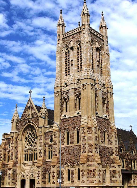 تاریخچه کلیسای سنت فرانسیس شهر آدلاید استرالیا